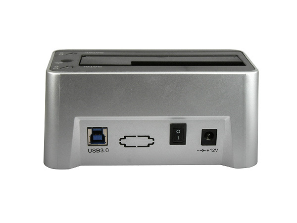 STATION USB v3.0  POUR DISQUE DUR SATA 3.5’’/2.5’’ + FONCTION DE CLONAGE SANS PC