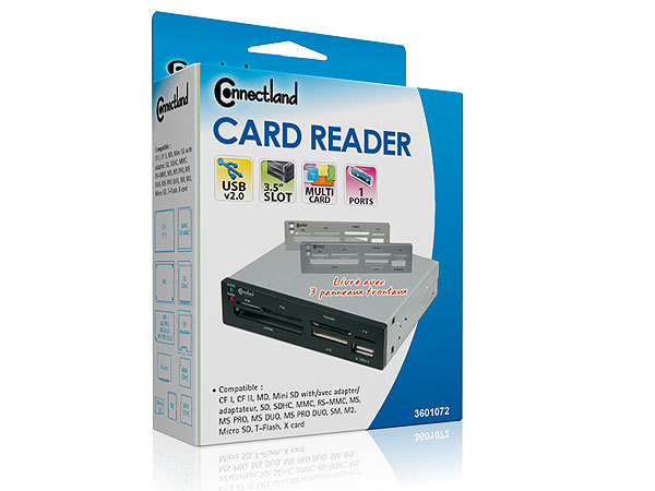 Lecteur 3,5 multi-cartes interne - Lecteur de carte mémoire Générique sur